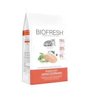 Biofresh Gatos Adultos Castrados ( POLLO ) 7.5Kg