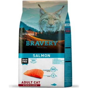 Bravery Gato Castrado Salmon 7Kg