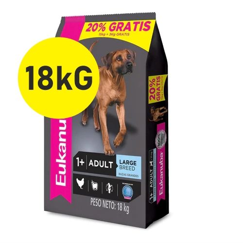 Eukanuba 18kg large breed best sale