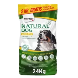Natural Dog Adultos 22Kgs +2Kg (24Kg)