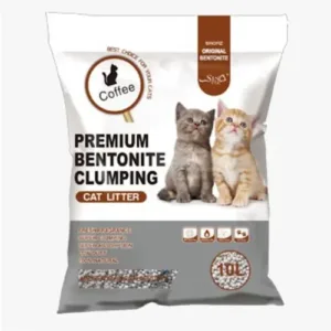 Cat Litter Aglomerante PREMIUM BENTONITE (CAFE) 16 Kgs. (20Lts)