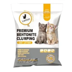 Cat Litter Aglomerante PREMIUM BENTONITE (LIMÓN) 16 Kgs. (20Lts)