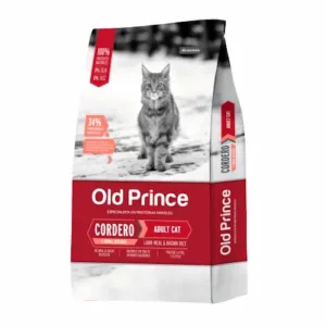 Old Prince - Gato Adulto - CORDERO Y ARROZ INTEGRAL 1Kg