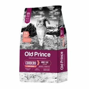 Old Prince - Gato Castrado - CORDERO Y ARROZ INTEGRAL 1Kg