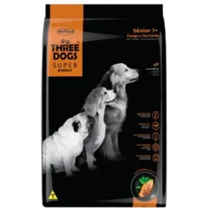 Three Dogs Perro Adulto SENIOR Raza Media Super Premium 15+2 Kg