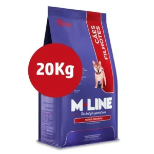 MLine (Super Premium) Perros Cachorros Raza Media y Grande 20Kg
