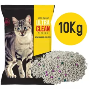 Ultra Clean Arena Aglomerante Para Gatos 10Kg  [ Sin Aroma ]