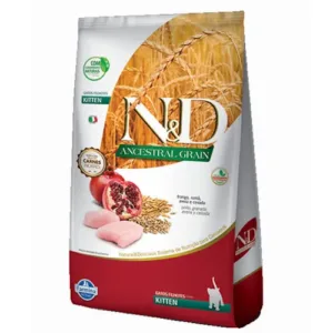 N&D ANCESTRAL Gato CACHORRO - Pollo y Granada 7.5Kg NYD