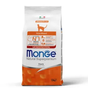 Monge Gato Castrado Monoproteina Pato 1.5kg