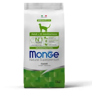 Monge Gato Adulto Monoproteina Conejo 1.5kg