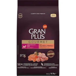 Gran Plus Gourmet Adulto Mini (POLLO Y SALMON) 10Kg