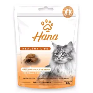 Snacks -  HANA Healty Life Bola de Pelos Para Gatos 60grs