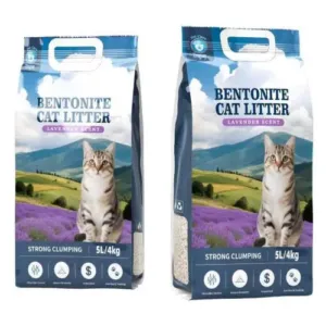 PETCARE - Cat Litter Aglomerante PREMIUM BENTONITE (LAVANDA) 16Kgs. (20Lts)