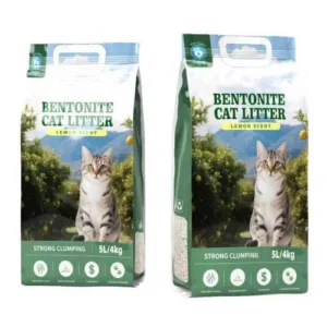 PETCARE - Cat Litter Aglomerante PREMIUM BENTONITE (LIMÓN) 16Kgs. (20Lts)