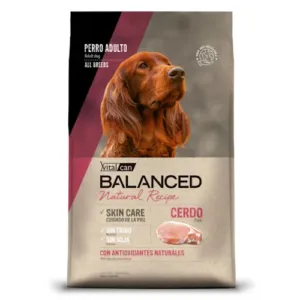 Balanced Natural Recipe Perro Adulto Cerdo 15Kg + 3Kg (18Kg)