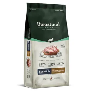 Bionatural Prime Perro Adulto SENIOR Raza Media y Grande 15Kg